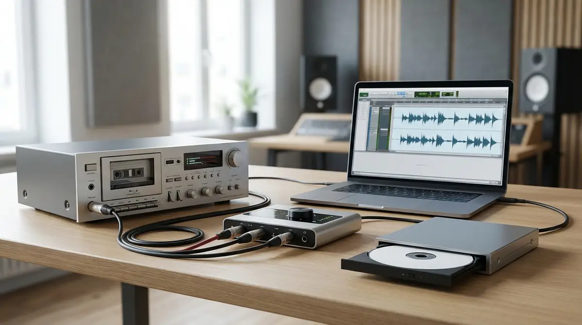 カセットテープをCDにダビングする3つの方法【結論から解説】