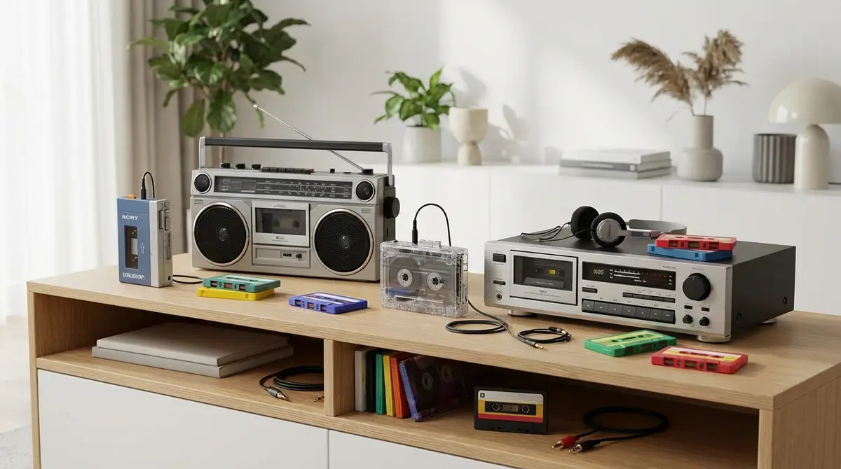 カセットプレーヤーとは？種類と特徴を解説