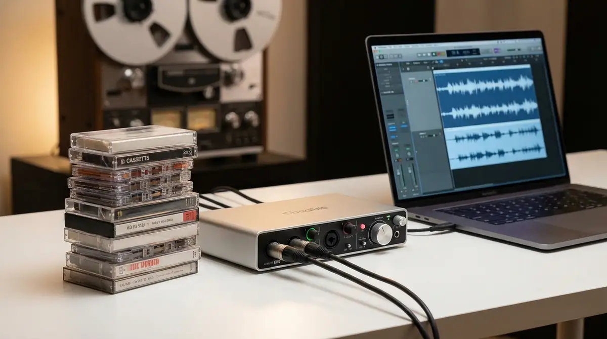 カセットテープのダビング業者おすすめ5選【料金・特徴を比較】