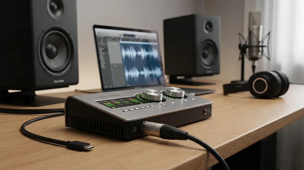 方法②オーディオインターフェースで変換する（高音質派向け）