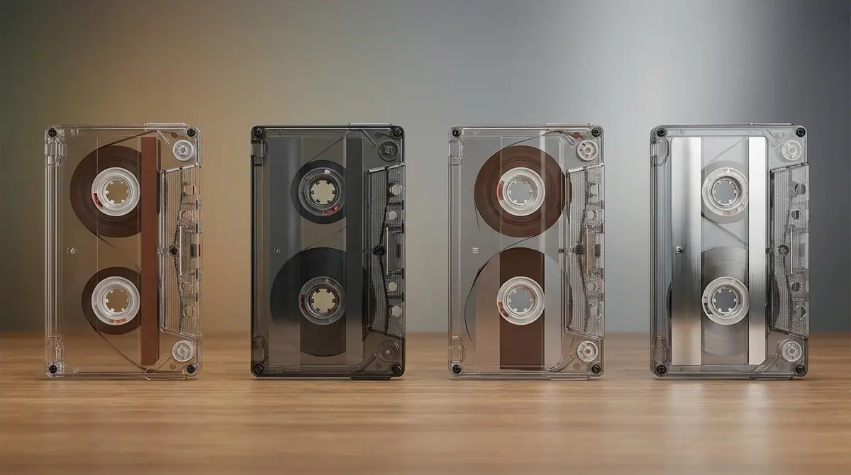 カセットテープの種類一覧｜TYPE I〜IVの違いを比較