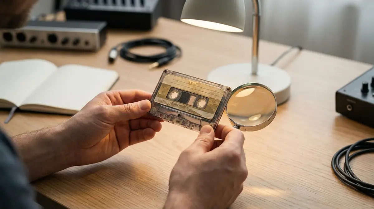 ダビング前に確認|カセットテープの状態チェック