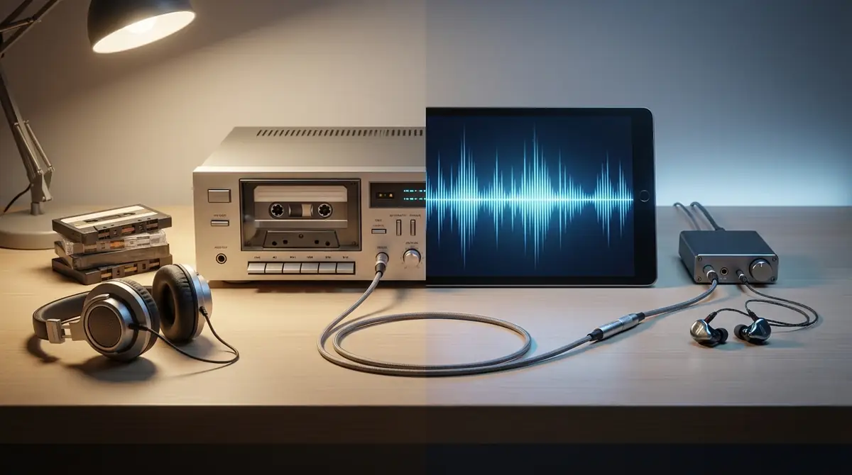 カセットテープとデジタル音源の音質を徹底比較