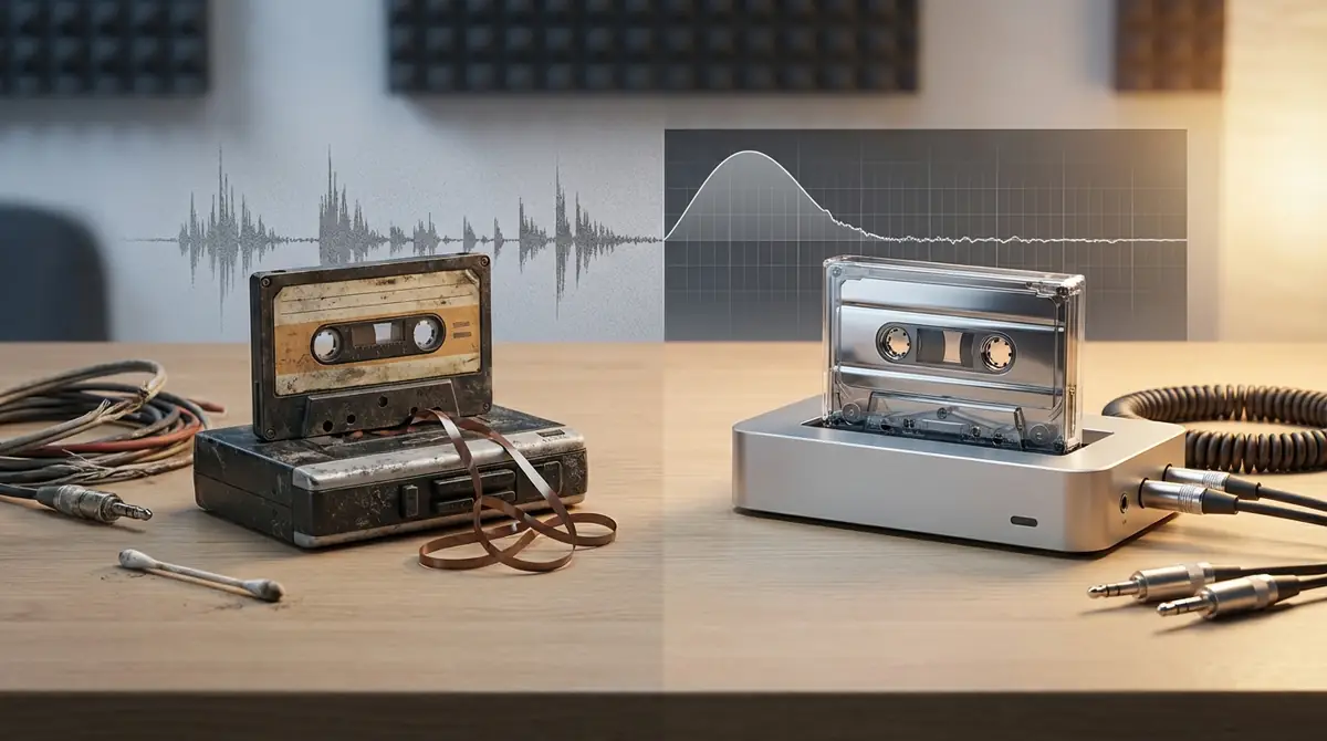 カセットの音質が悪いと感じたら｜原因と改善策
