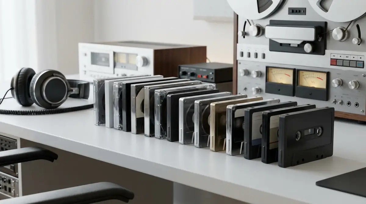 音質で選ぶカセットテープの選び方【用途別ガイド】
