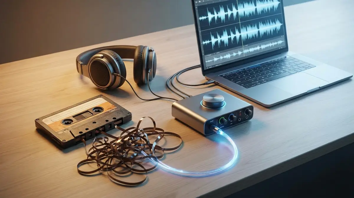カセットテープのデジタル化でよくあるトラブルと対処法