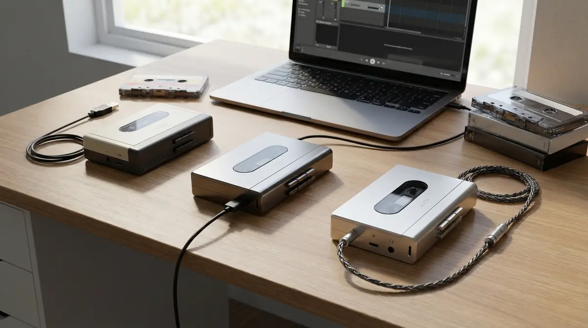 おすすめUSBカセットプレーヤー3選【予算別】