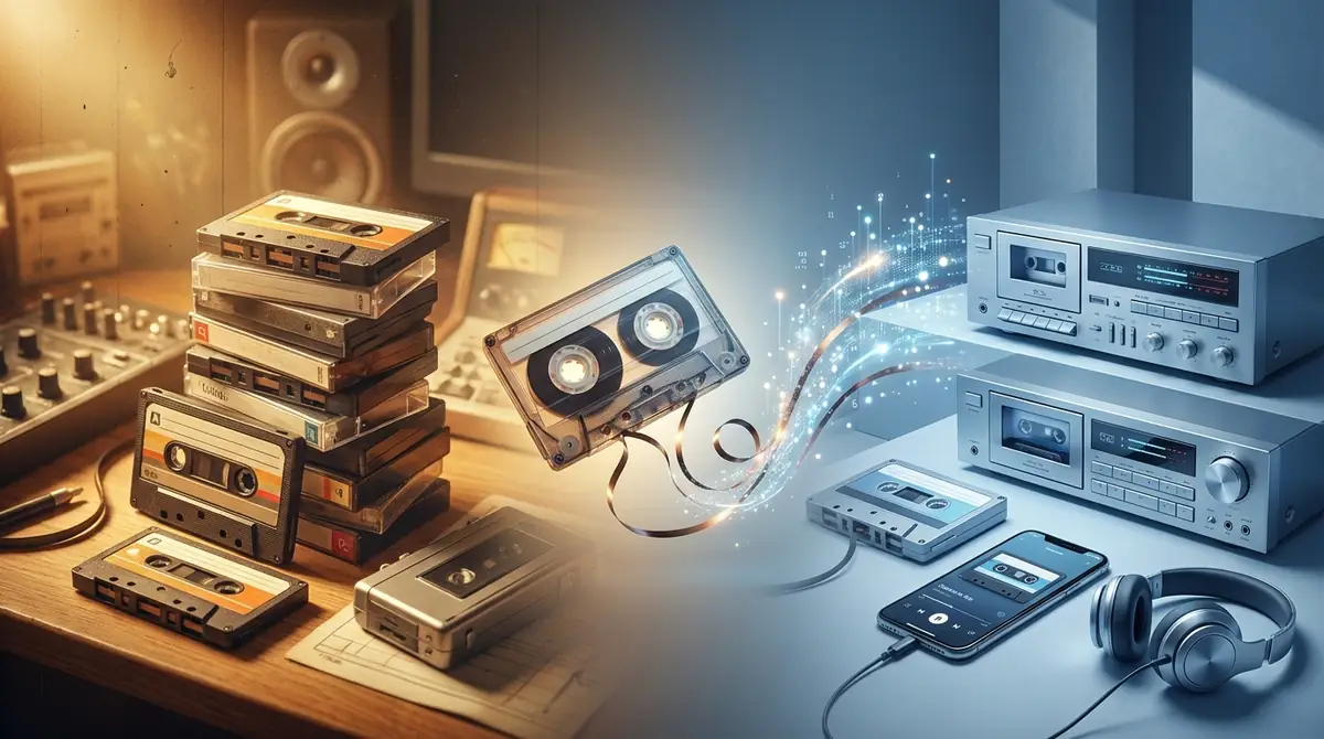 カセットテープの歴史|誕生から現代のリバイバルまで