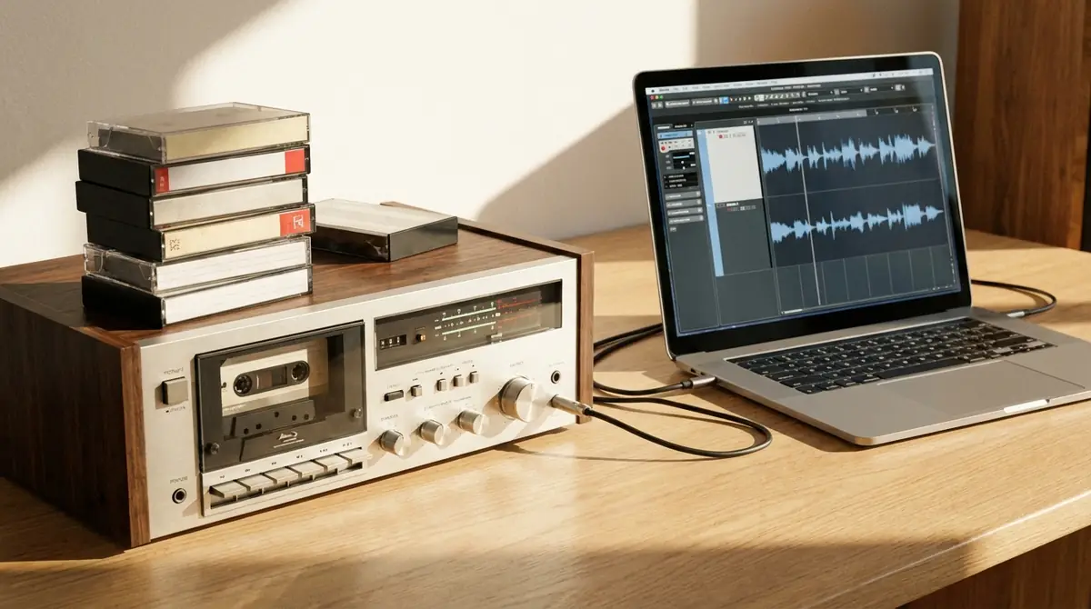 カセットテープの使い方|再生・保存・デジタル化の基本