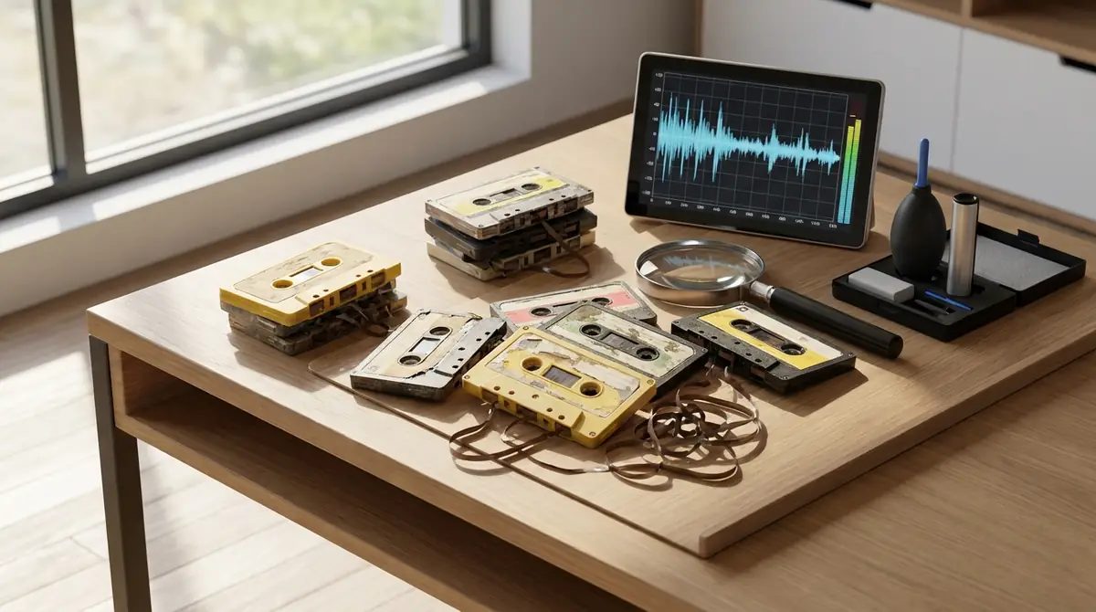 あなたのカセットテープは大丈夫？劣化度セルフチェック