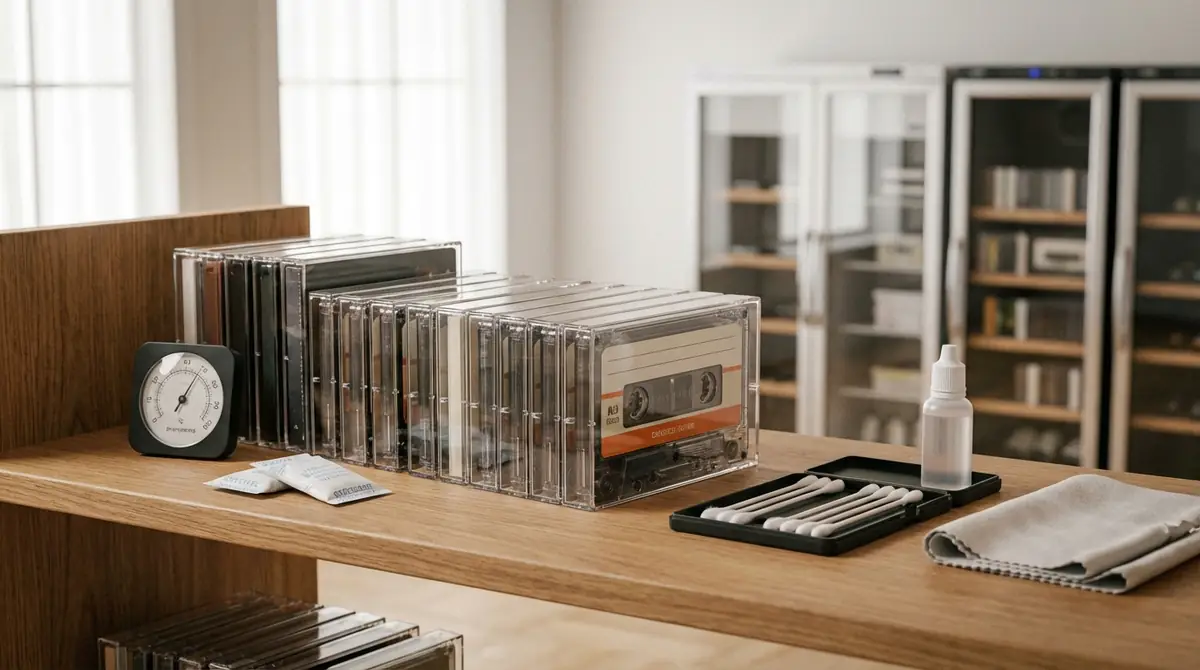 カセットテープの寿命を延ばす正しい保存方法