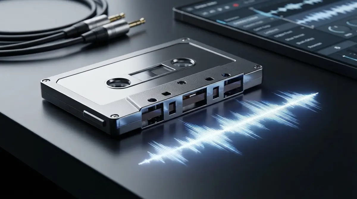 なぜWAV形式がカセットテープの高音質保存に最適なのか