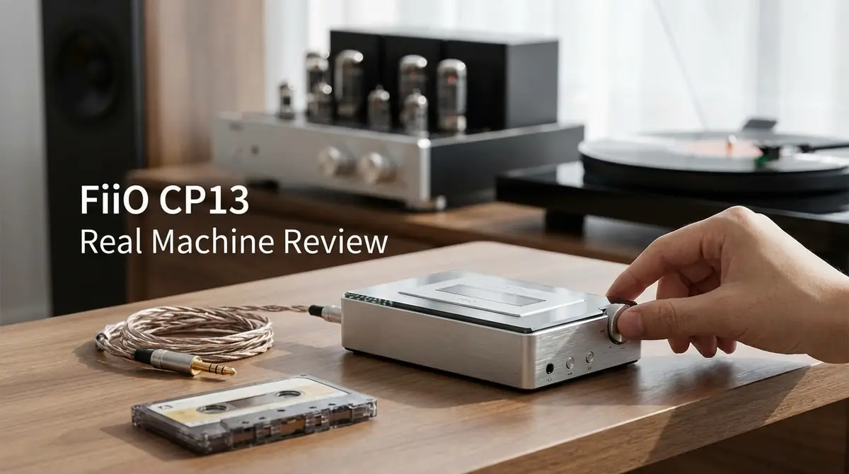 FiiO CP13の実機レビュー|音質・デザイン・操作性を検証