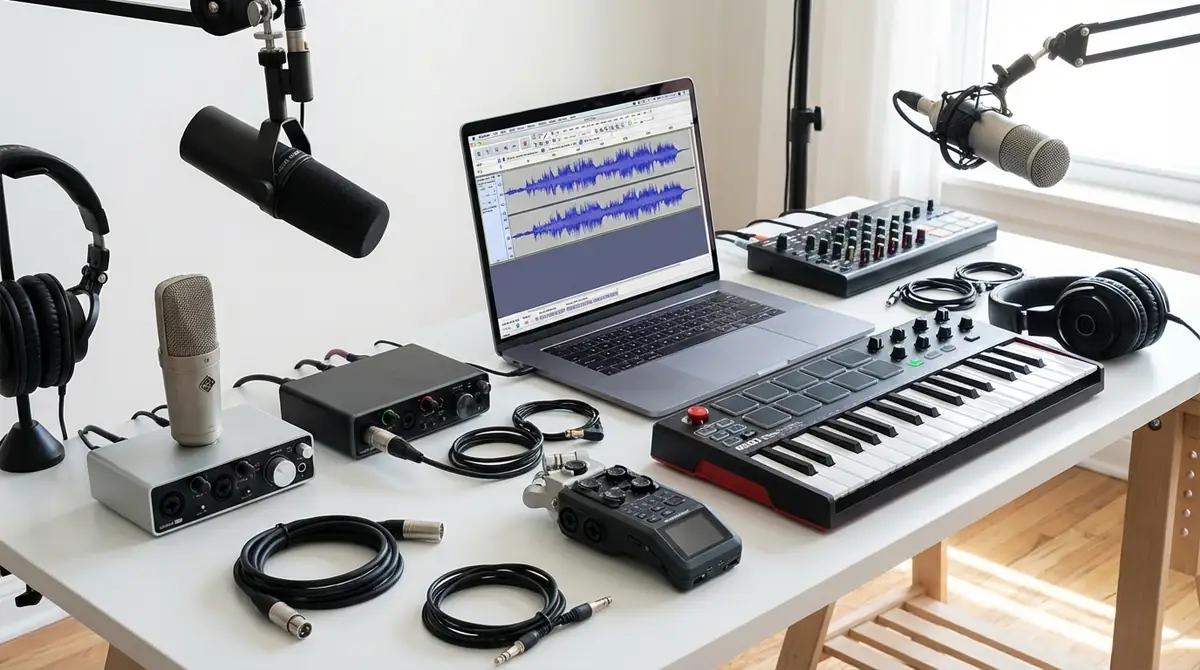 目的別に選ぶ!Audacityで使う取り込み機材の選び方