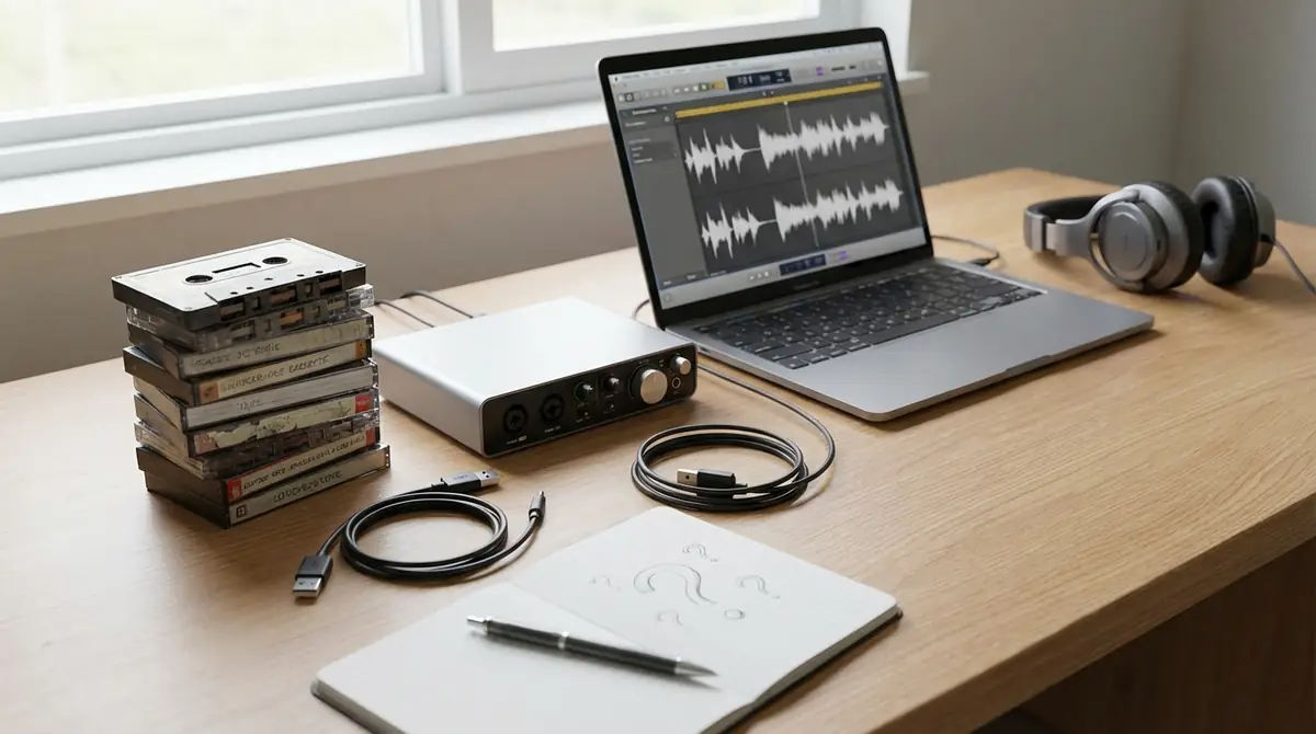 カセットテープのデジタル化に関するよくある質問