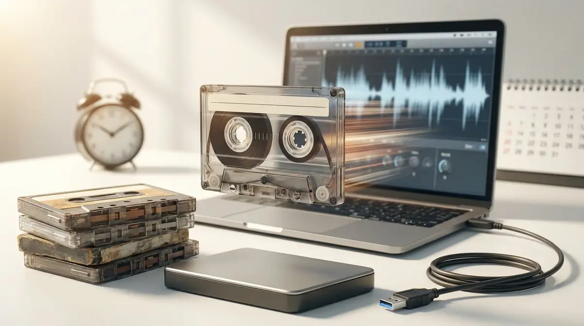 まとめ｜カセットテープのデジタル化は早めの対応がカギ