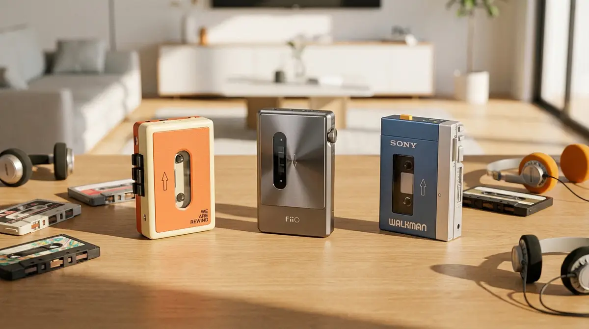 FiiO CP13と競合製品を比較|We Are Rewind・ヴィンテージWalkmanとの違い