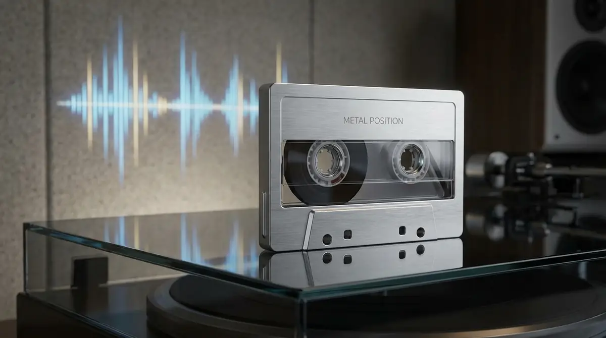 【結論】メタルポジションはカセットテープで最も高音質な規格