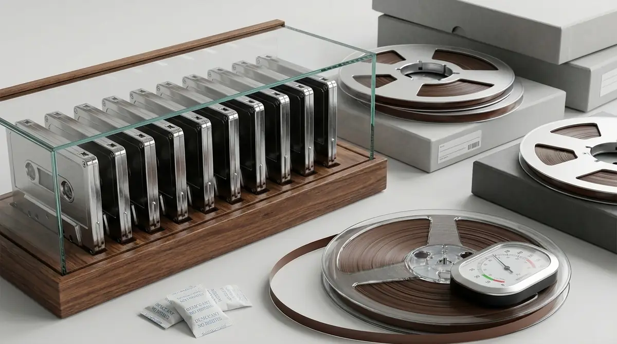 メタルテープの正しい保管方法|劣化を防ぐ3つの原則