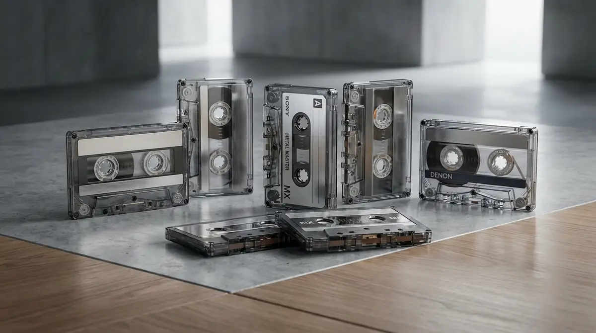 代表的なメタルテープ銘柄5選