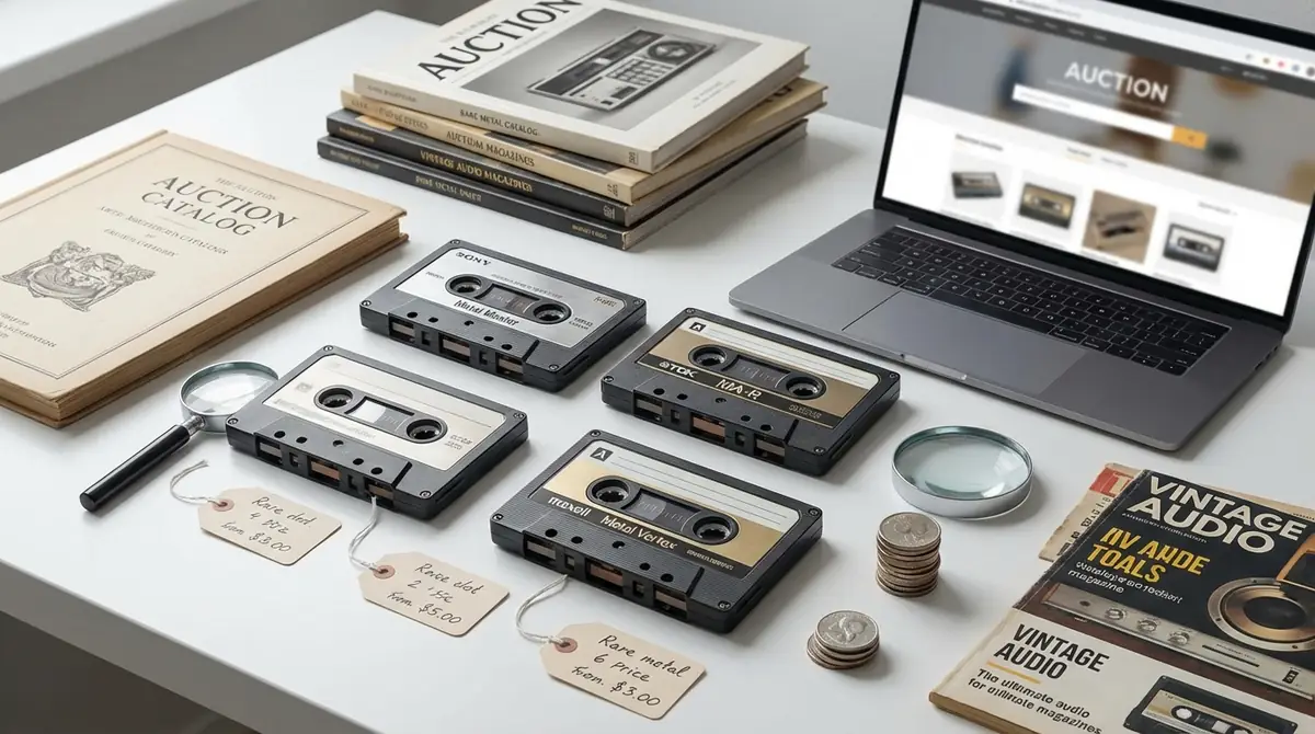 メタルテープの入手方法と中古相場の目安