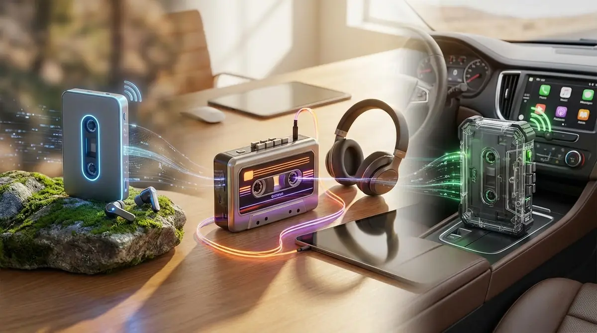 【用途別】あなたに最適なBluetoothカセットプレーヤー早見表