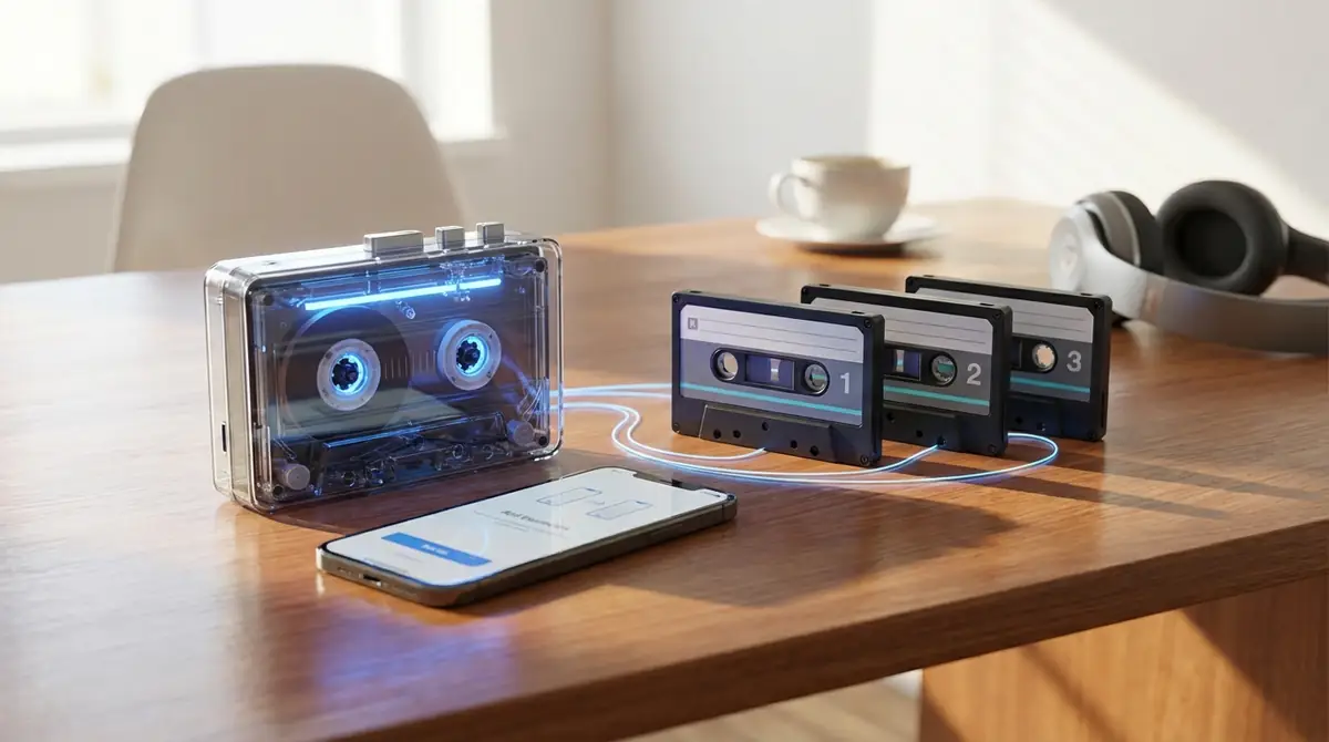 Bluetoothカセットプレーヤーの接続方法【3ステップで簡単】
