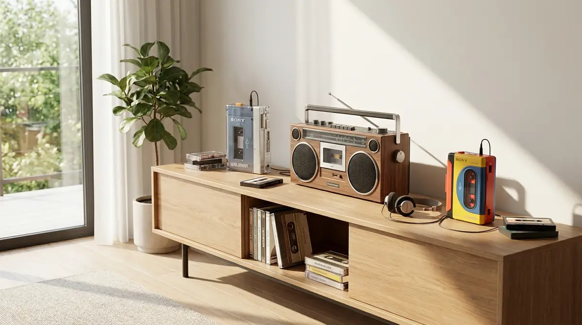 なぜ今カセットプレーヤーのレトロデザインが人気なのか