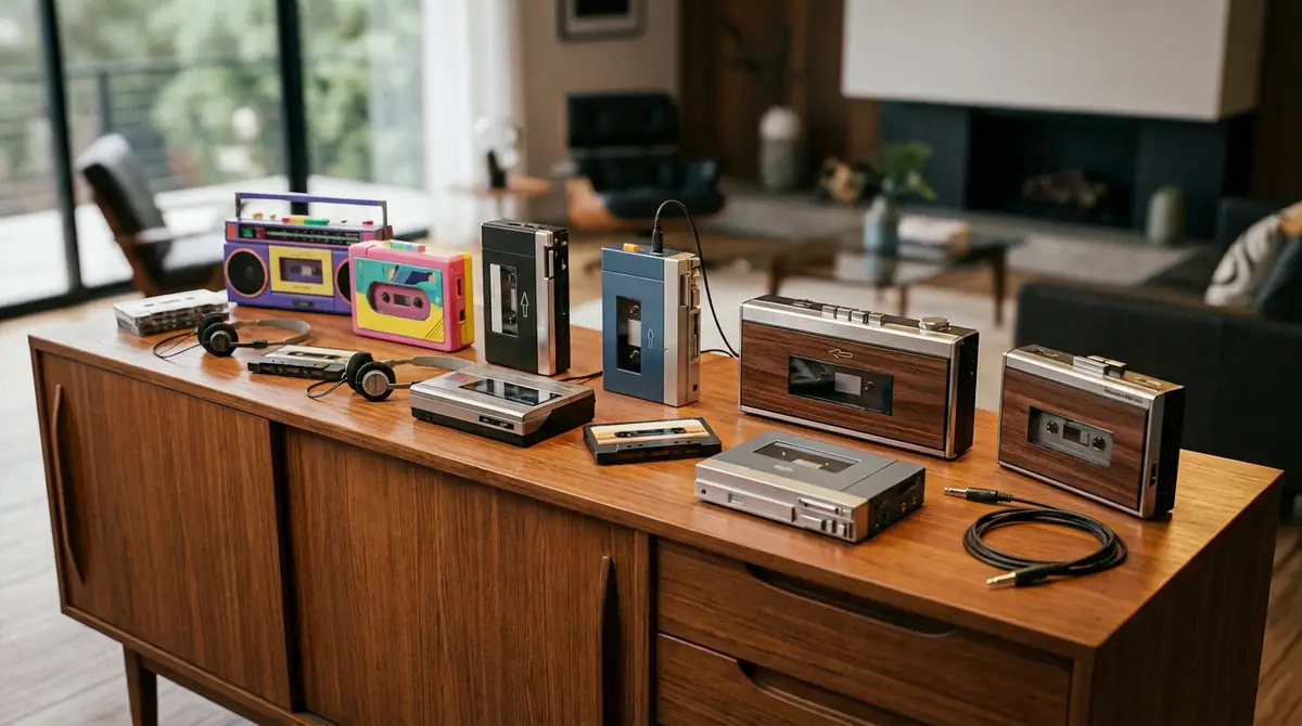 【徹底比較】レトロデザインのカセットプレーヤーおすすめ7選