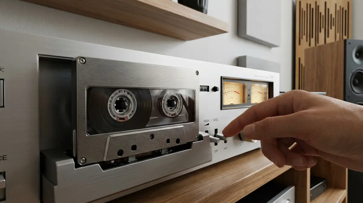ハイポジションカセットテープの正しい再生方法｜デッキ設定と注意点