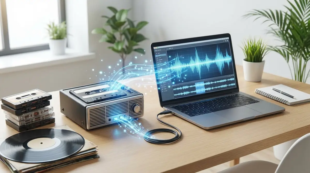 【PC経由】USB対応プレーヤーでの取り込み手順（図解付き）