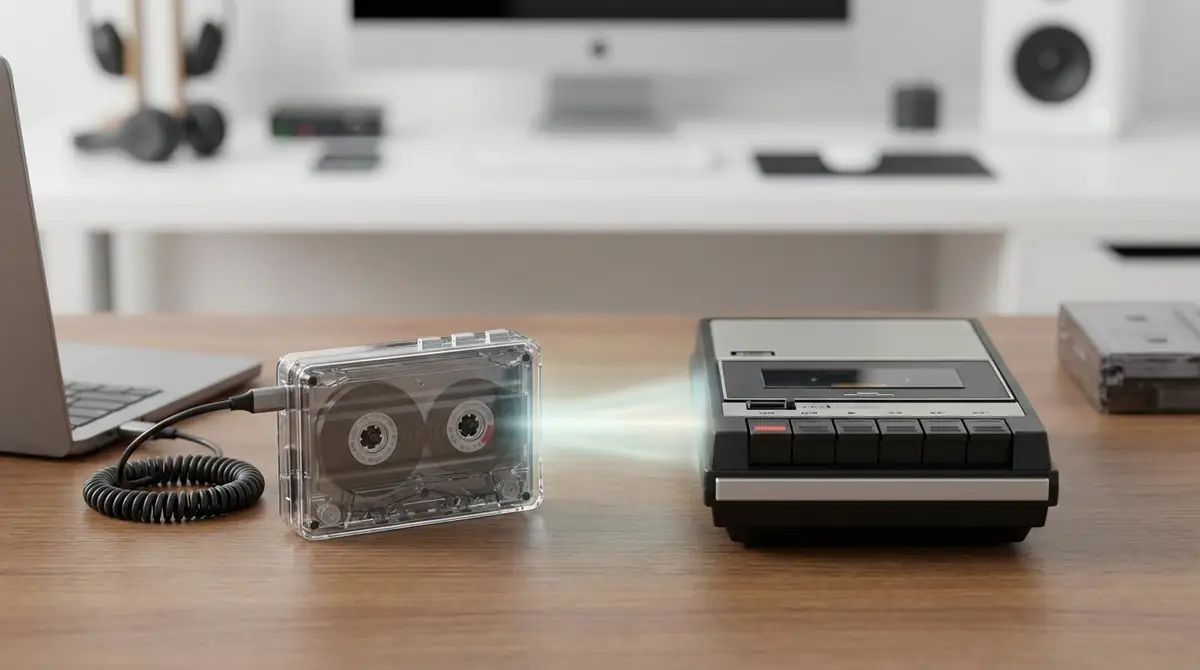 USBカセットプレーヤーとは?仕組みと従来品との違い