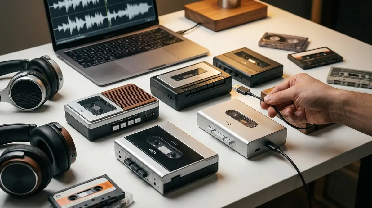 USBカセットプレーヤーの選び方|失敗しない5つのポイント