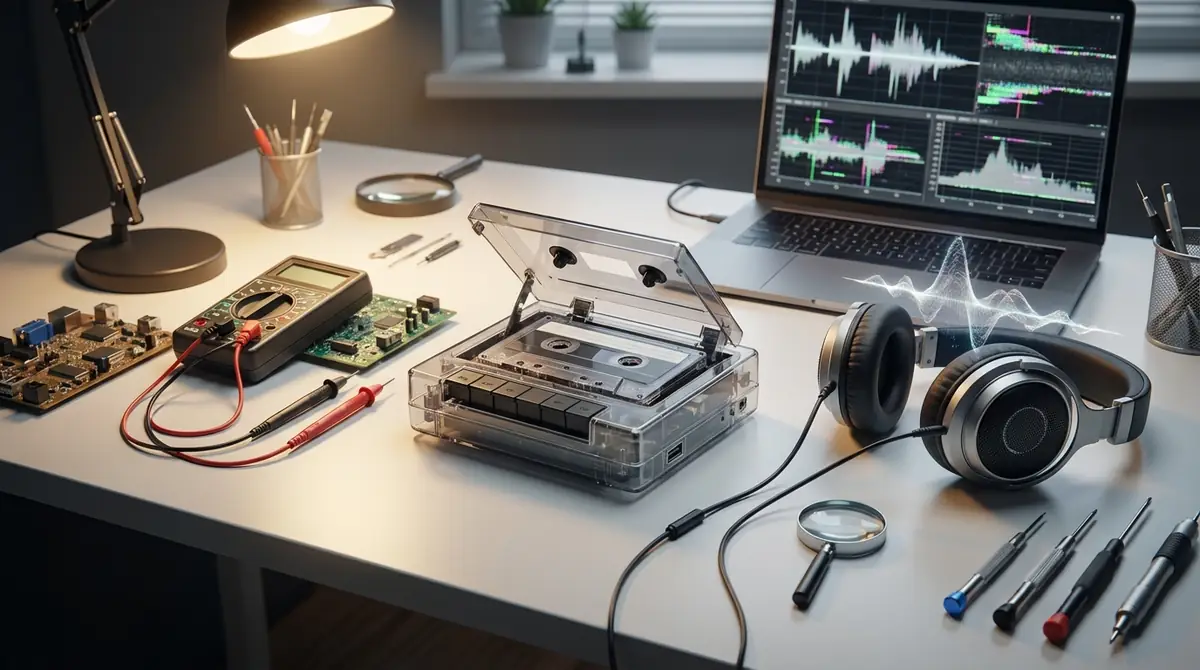 USBカセットプレーヤーのトラブル解決|音が出ない・小さい・ノイズ