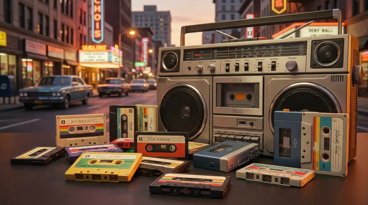 カセットテープ黄金時代｜1970〜80年代に花開いた文化