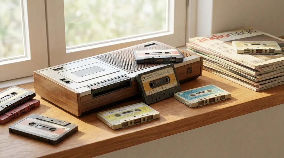 昭和レトロを象徴するカセットテープの歴史
