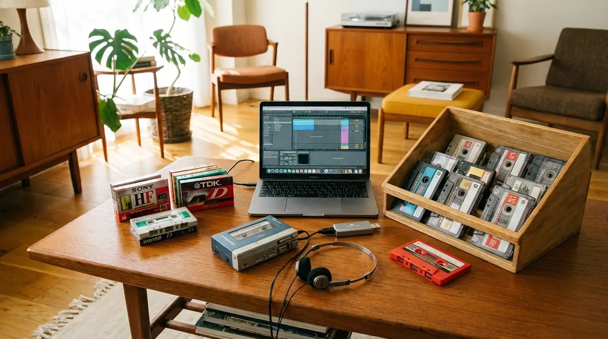 昭和レトロなカセットテープを今から楽しむ3つの方法