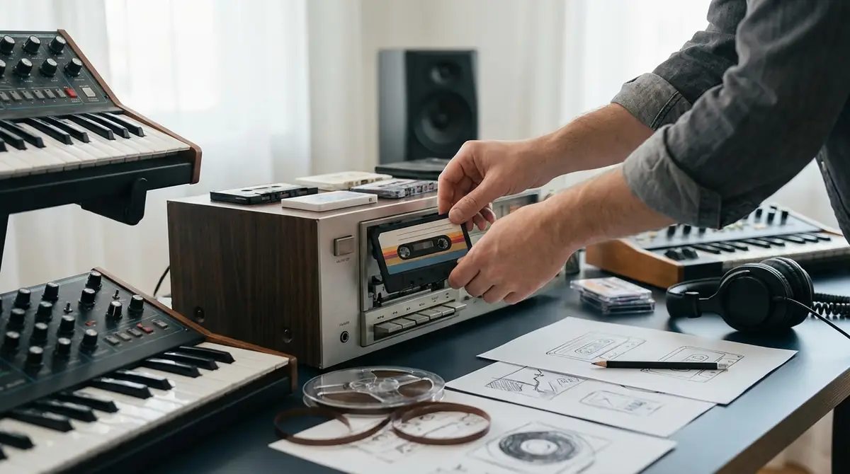 【アーティスト向け】自分の作品をカセットテープでリリースする方法