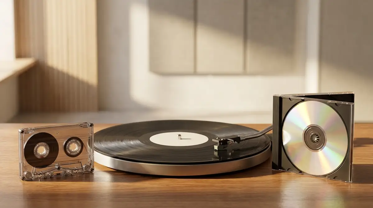 カセット・レコード・CDの違いとは?フォーマット別の魅力を比較