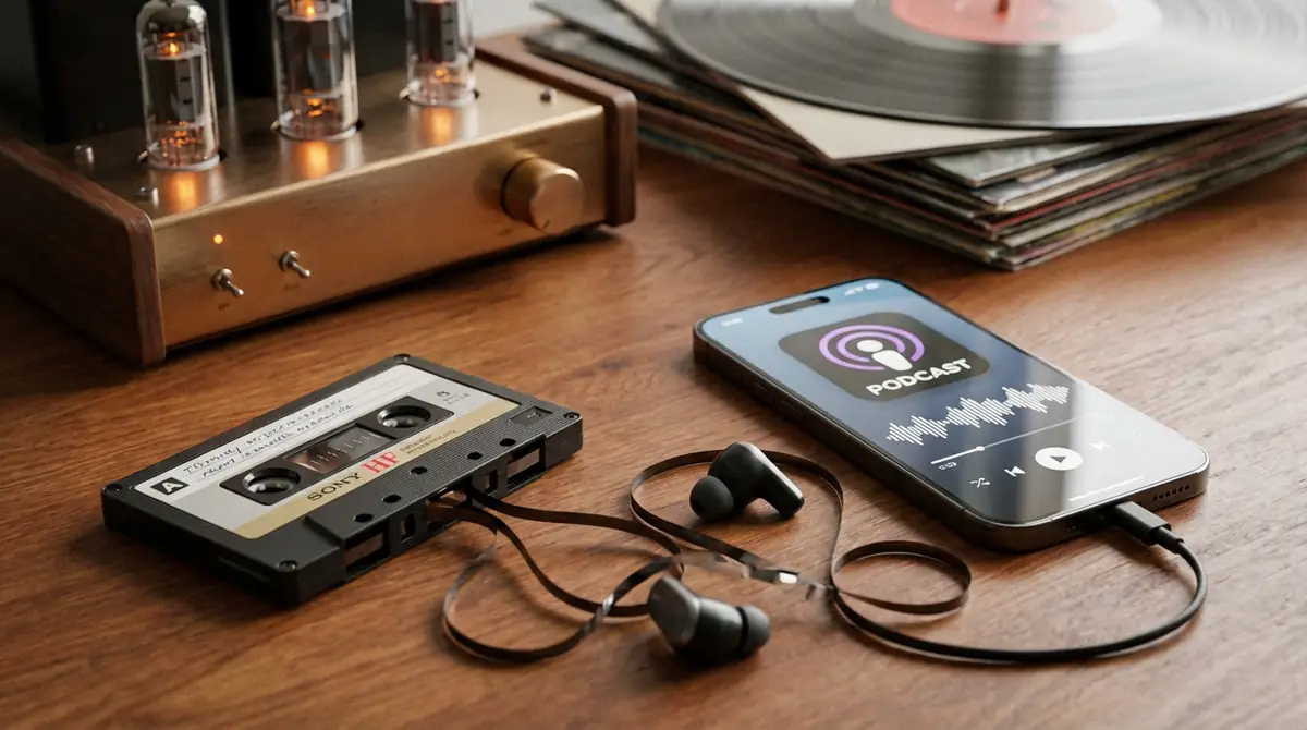 まとめ|カセットテープとポッドキャストは「対立」ではなく「共存」の時代