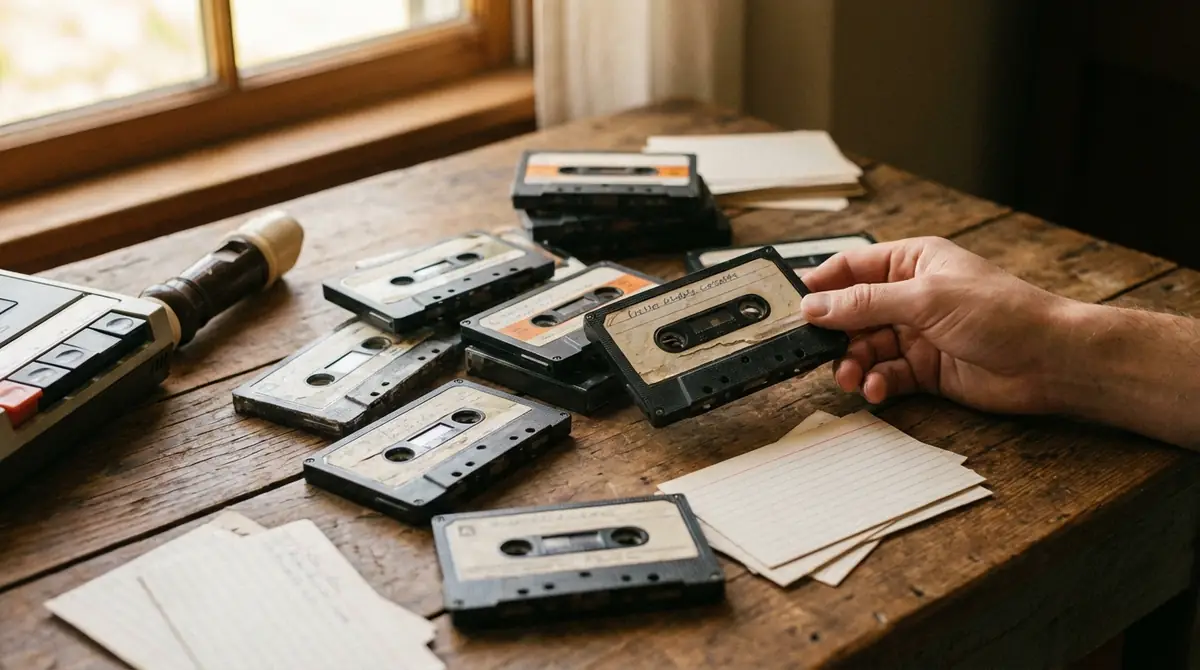 カセットテープの思い出が特別な理由|「手間と時間」が記憶を濃くした