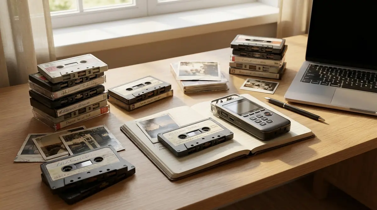 カセットテープの思い出を残す・伝えるアイデア