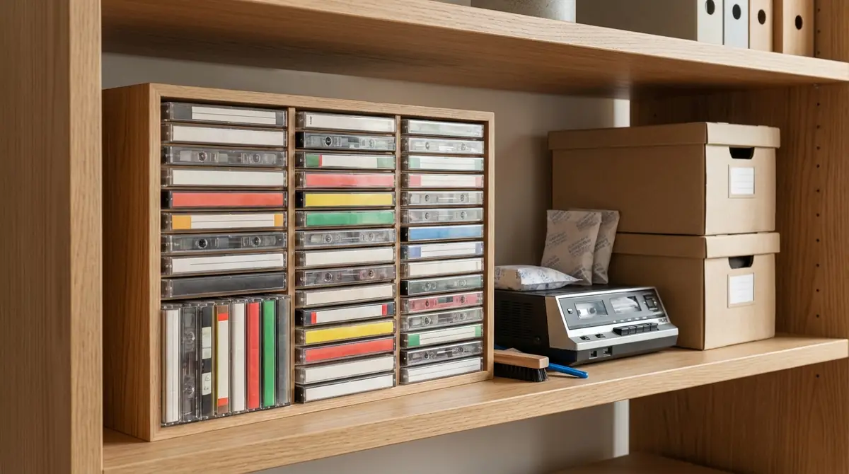 カセットテープの保管方法と長持ちさせるコツ