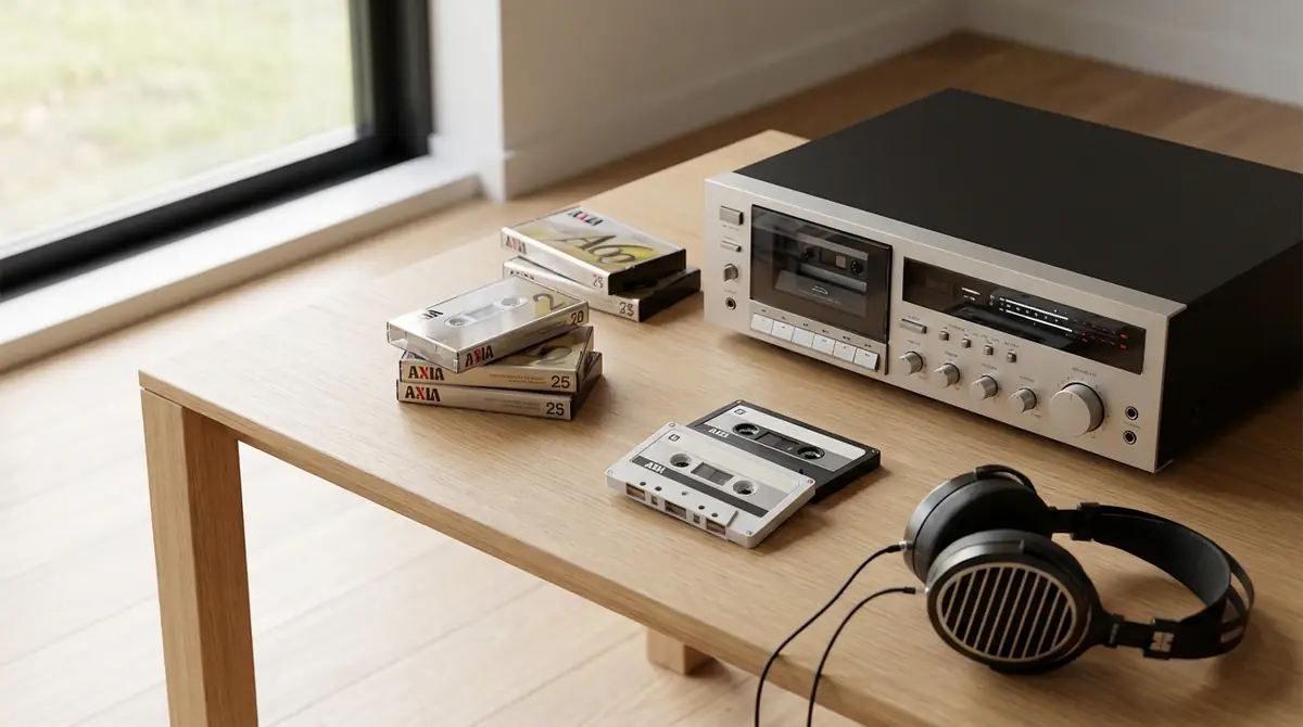 AXIAカセットテープは今でも使える？再生・活用ガイド