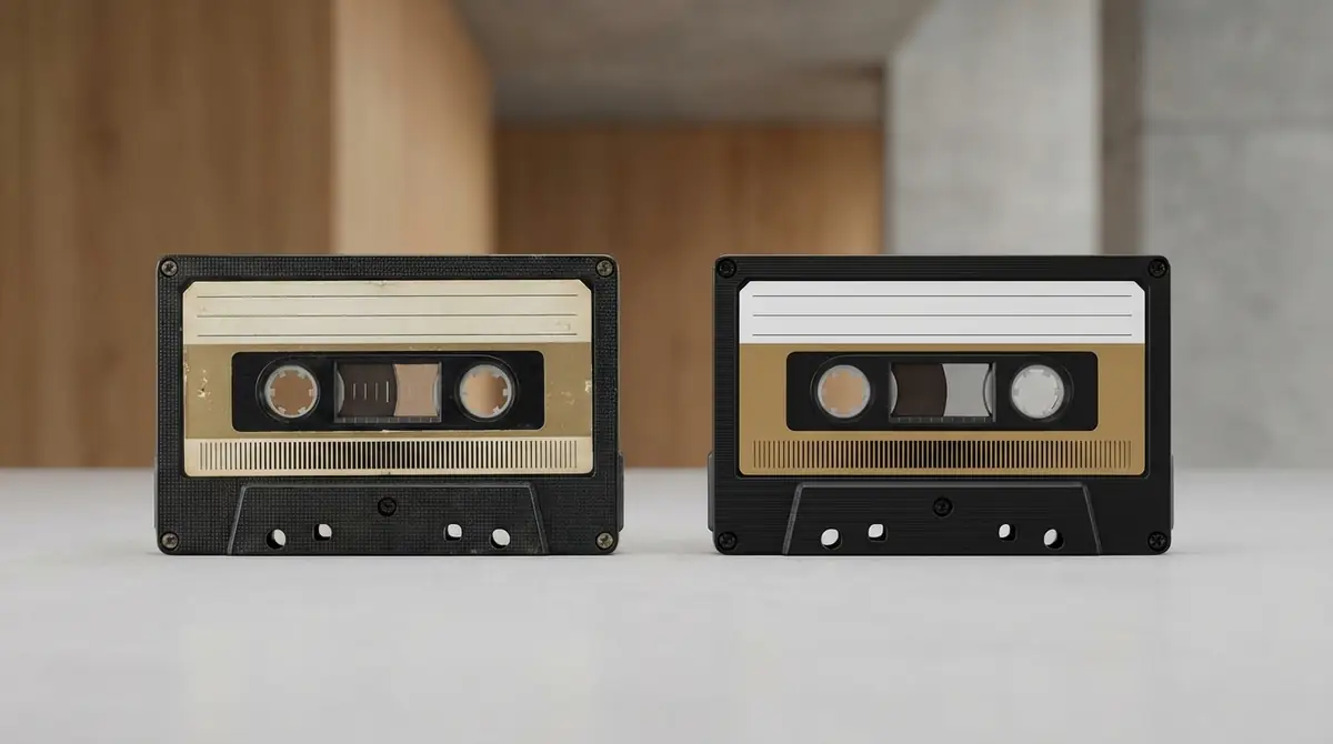 マクセルUD復刻版とオリジナル版の違いを比較