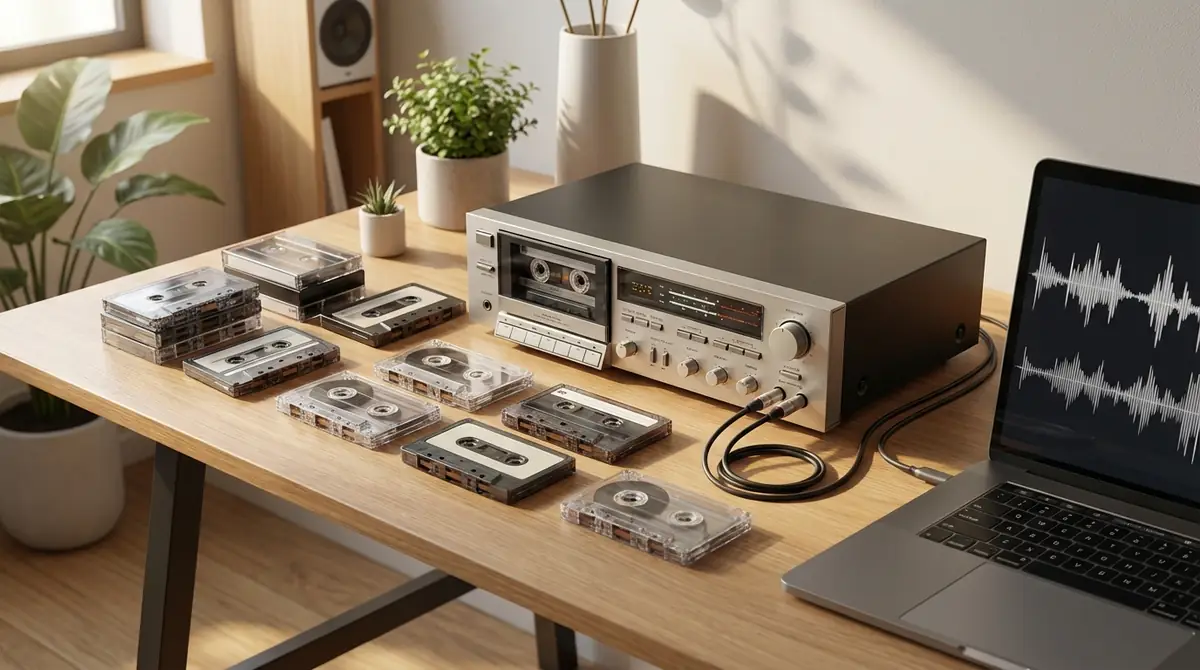 手元のTDKカセットテープを活用する方法