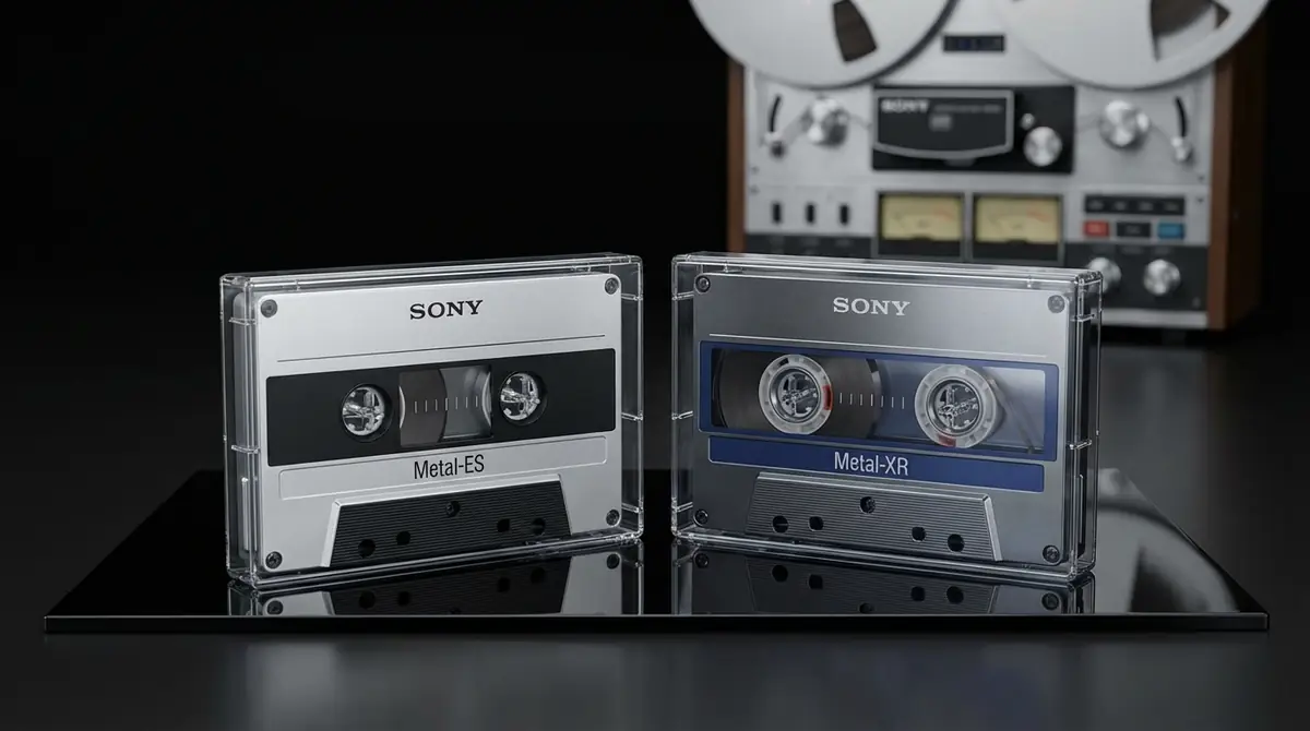 SONYメタルテープのグレード比較|Metal-ES・Metal-XRとの違い