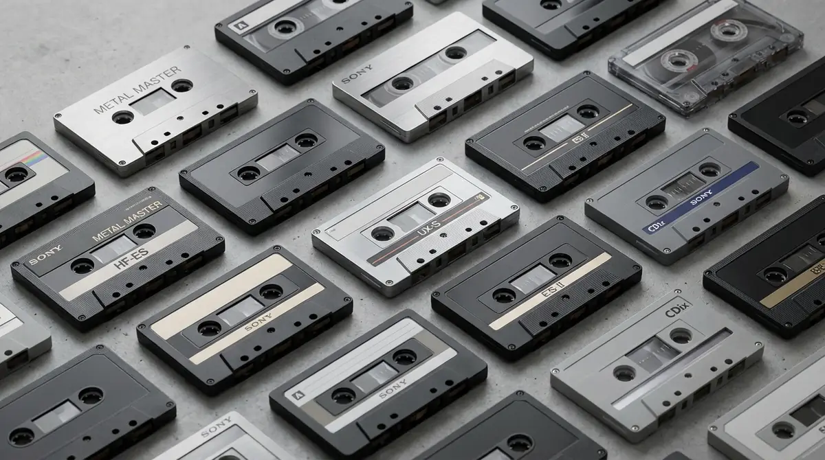 SONYカセットテープの代表的シリーズ・型番一覧