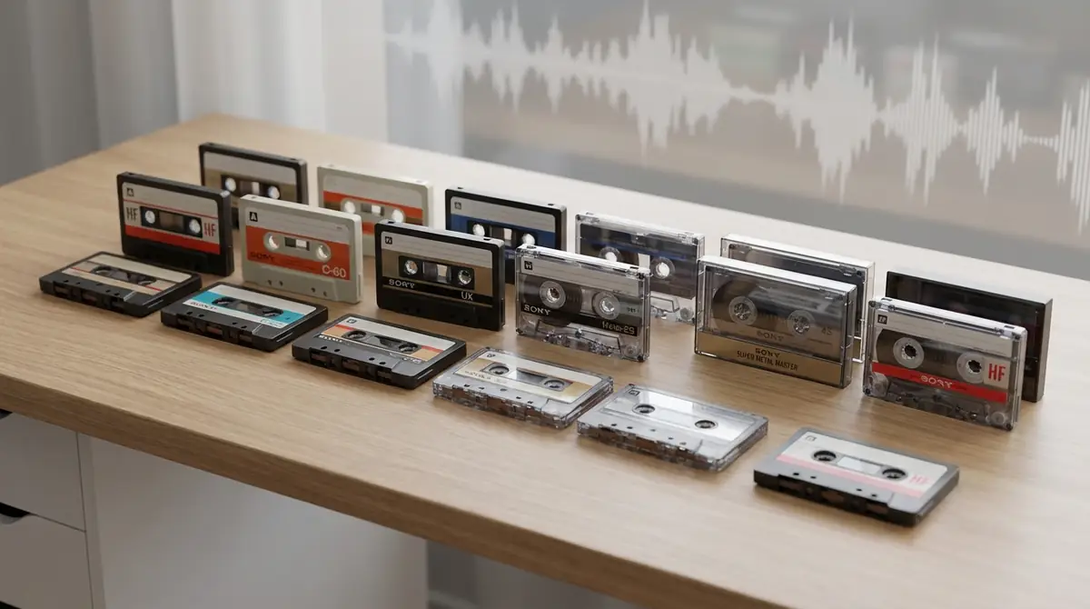 SONYカセットテープの歴史|1970年代から生産終了までの軌跡