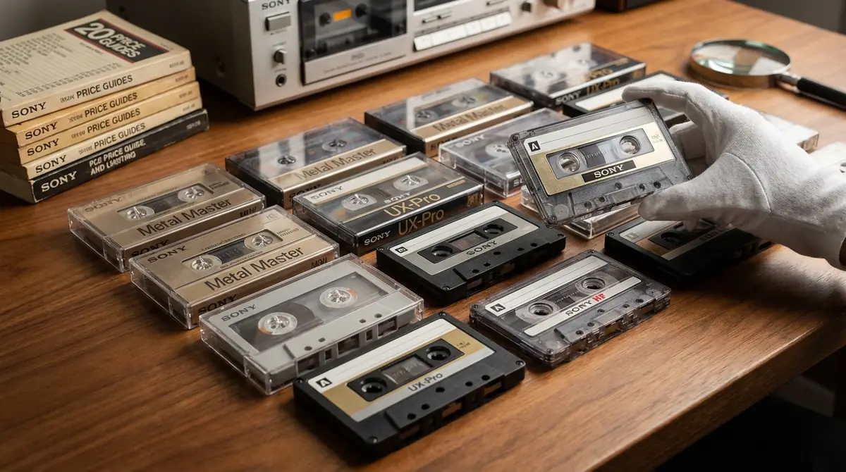 SONYカセットテープを売りたい方へ|買取相場と高く売るコツ